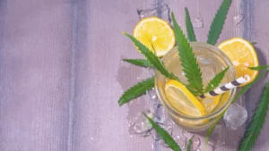 Cannabis Limonade Rezept Titelbild