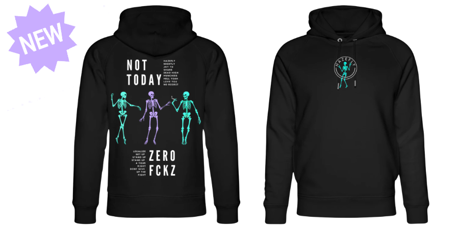 Not Today 420 Halloween Style Hoodie